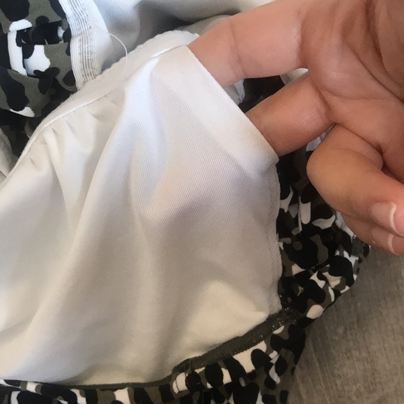 Michael Kors Women's Thora Leopard-Print Lace-Up One-Piece Swimsuit Size 6 - Picture 9 of 13